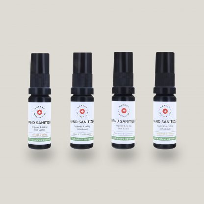 Repeat Skincare packshots all scents 10 ml